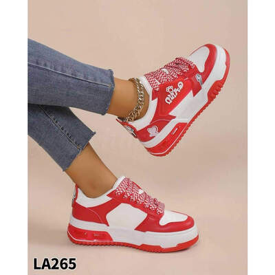 Buty sportowe damskie 7ALA265.RED (36/41,12par)
