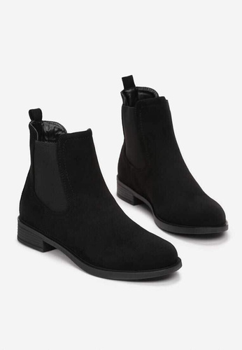 Botki damskie ocieplane MR-9.BLACK (36/41,12par)