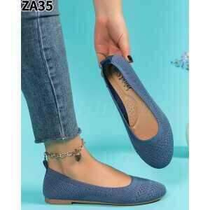 Balerinki damskie    7AZA35.BLUE    (36/41,12par)