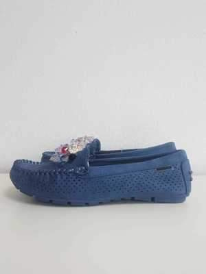 Balerinki damskie 7AHH707-47.BLUE (36/41,12par)