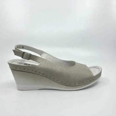 Sandały damskie DE64A-11.BEIGE (36/41,8par)