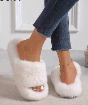 Kapcie damskie  BG191.BEIGE (36/41,12par)