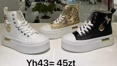 Trampki damskie 7AYH43.KOLORDOWYBORU (36/41,12par)