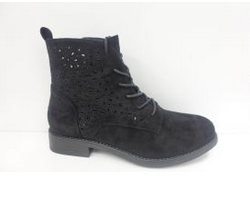 Botki damskie  7AH153-1.BLACK  (36/41,12par)