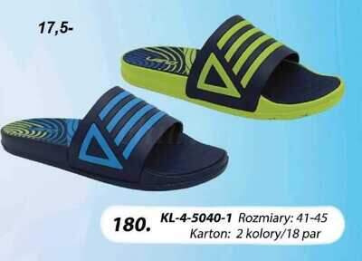 Klapki męskie 9A5040-1.MIX (41/45,18par)