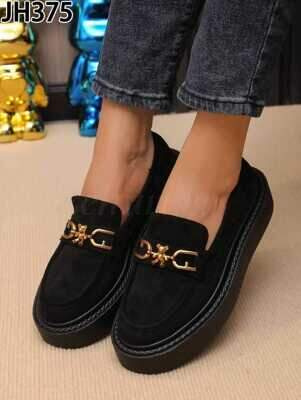 Półbuty damskie 7AJH375.BLACK (36/41,12par)