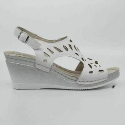 Sandały damskie DE83-3.WHITE (36/41,8par)