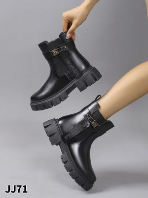 Botki damskie JJ71.BLACK (36/41,12par)