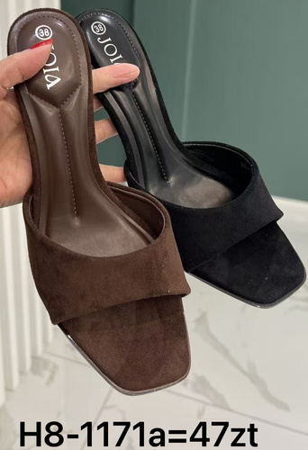 Klapki damskie H8-1171A.KOLORDOWYBORU (36/41,12par)