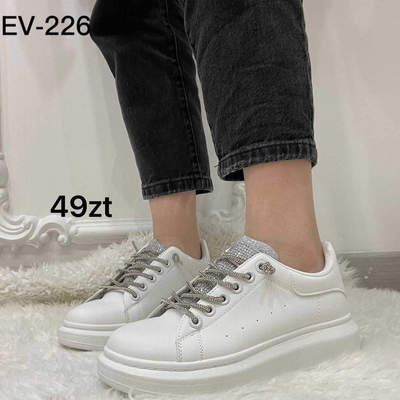 Buty sportowe damskie 7AEV-226.SILVER (36/41,12par)
