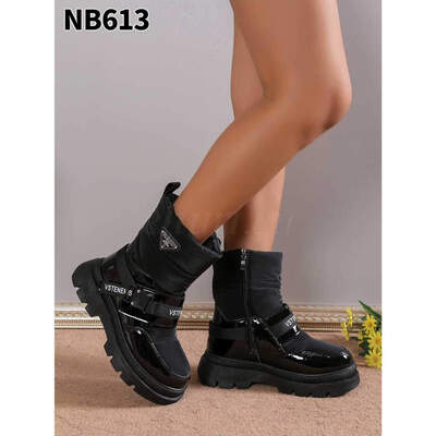 Botki damskie  7ANB613.BLACK   (36/41,12par)