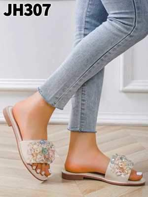 Klapki damskie 7AJH307.BEIGE (36/41,12par)