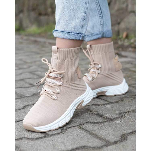 Buty sportowe damskie LA193.KHAKI (36/41,12par)