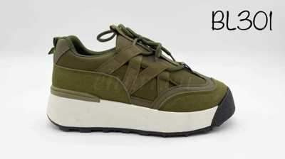 Buty sportowe damskie 7ABL301.GREEN  (36/41,12par)