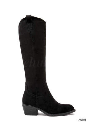 Kozaki damskie ocieplane 7AA6301.BLACK (36/41,12par)