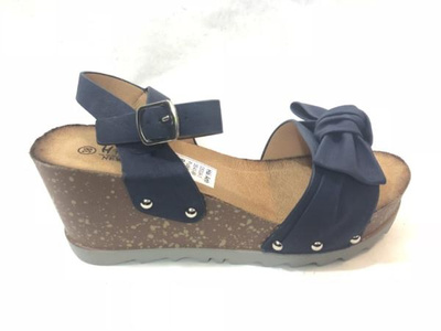 Sandały damskie D500A-1.BLACK (36/41,8par)