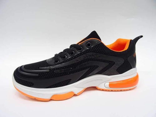 Buty sportowe damskie  7AH2137C.BLACK/ORANGE  (36/41,12par)