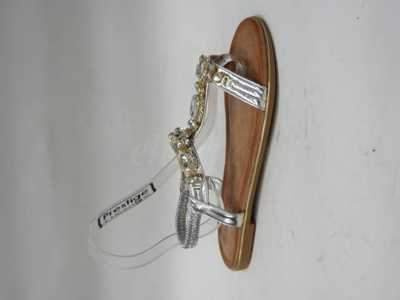 Sandały damskie 7ASF-81.SILVER (36/41,12par)