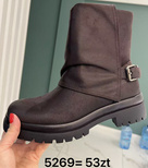 Botki damskie ocieplane 5269.BROWN (36/41,12par)