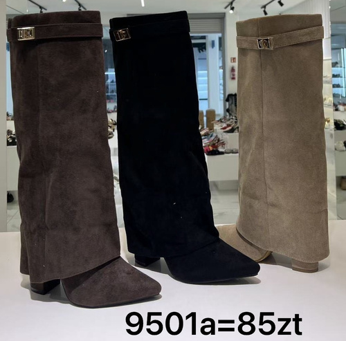 Kozaki damskie 79501A.KOLORDOWYBORU (36/41,12par)
