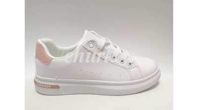 Buty sportowe damskie 7ABO-721.WHITE/PINK (36/41,12par)