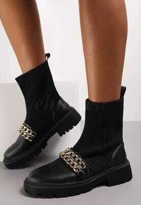 Botki damskie 7ANC1276.BLACK (36/41,12par)