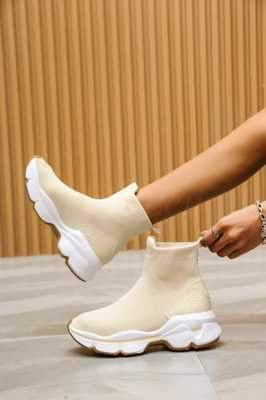 Buty sportowe damskie 7ARE18.BEIGE (36/41,12par)