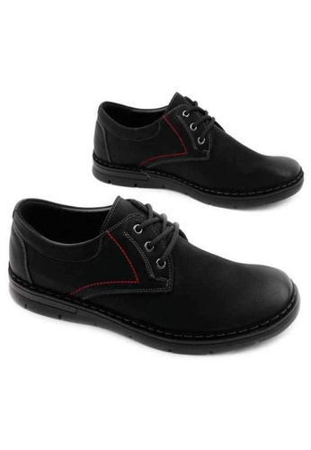 Półbuty męskie AB136A-1.BLACK (40/45,8par)