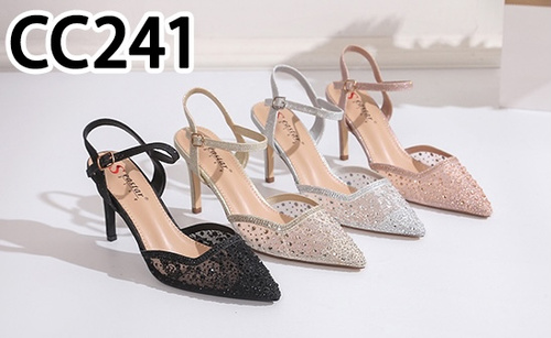 Szpilki damskie CC241.BLACK (36/41,12par)