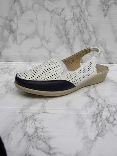 Sandały damskie 7AJ33-2.WHITE/BLUE (36/41,12par)