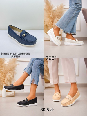 Balerinki damskie 7961.KOLORDOWYBORU (36/41,12par)