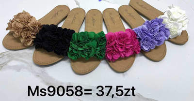 Klapki damskie 7AMS9058.KOLORDOWYBORU (36//41,12par)
