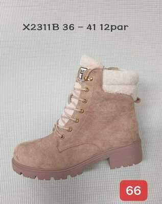 Trzewiki damskie  7AX2311B.PINK (36/41,12par)