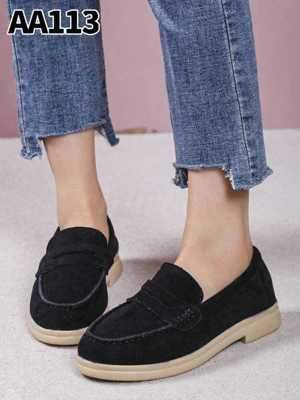 Balerinki damskie 7AAA113.BLACK (36/41,12par)