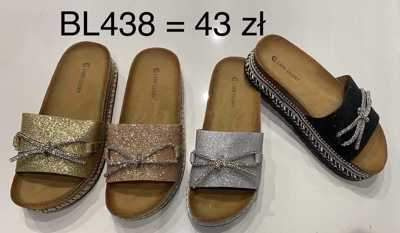 Klapki damskie 7ABL438.KOLORDOWYBORU (36/41,12par)