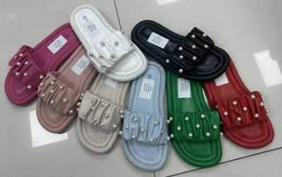 Klapki damskie 7ASS-132.KOLORDOWYBORU (36/41,12par)