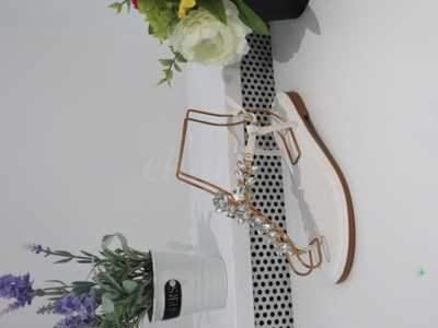 Sandały damskie 7A5095.WHITE (36/41,12par)