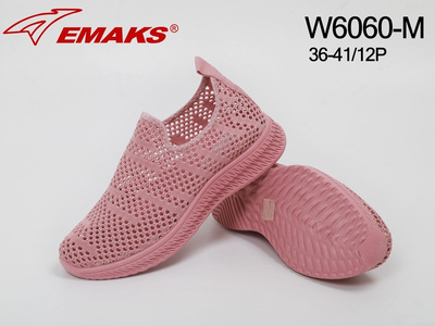 Buty sportowe damskie W6060-M.LPINK (36/41,12par)