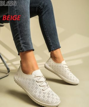 Buty sportowe damskie  7ABL656.BEIGE (36/41,12par)