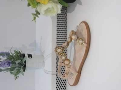 Sandały damskie 7AGG-71.BEIGE (36/41,12par)