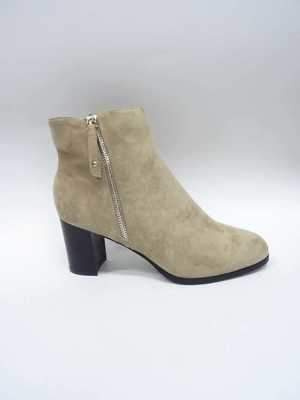 Botki damskie ocieplane    7AH2025-9.BEIGE   (36/41,12par)