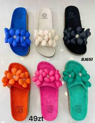 Klapki damskie 7ABJ651.KOLORDOWYBORU (36/41,12par)