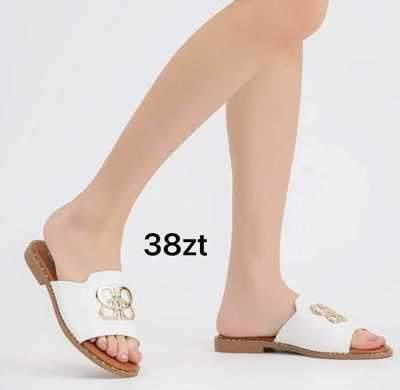Klapki damskie 7AYE-722.WHITE (36/41,12par)