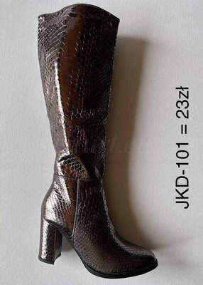 Kozaki damskie 7AJKD-101.CHAMP Ocieplane (36/41,12par)