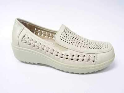 Półbuty damskie 7A8607-4.BEIGE (36/42,12par)