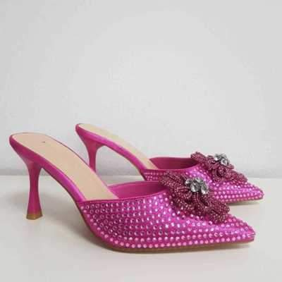 Klapki damskie 7AMK909-5.FUSHIA (36/40,8par)