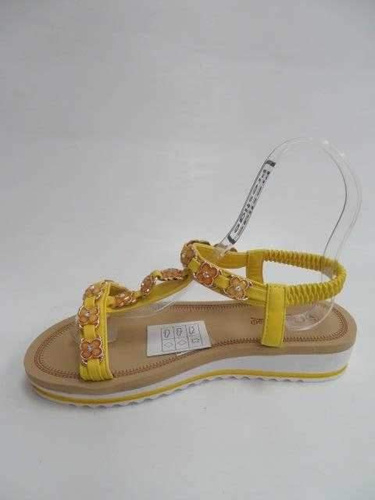 Sandały damskie 7AG5003-06.YELLOW (36/41,12par)