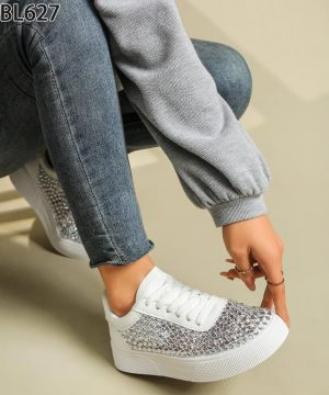 Buty sportowe damskie  7ABL627.WHITE (36/41,12par)