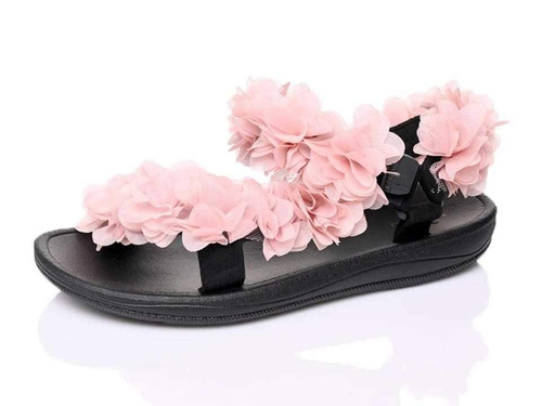 Sandały damskie DZ309-11.PINK (36/41,12par)