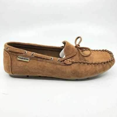 Mokasyny damskie MH105-11.DBROWN (36/41,12par)